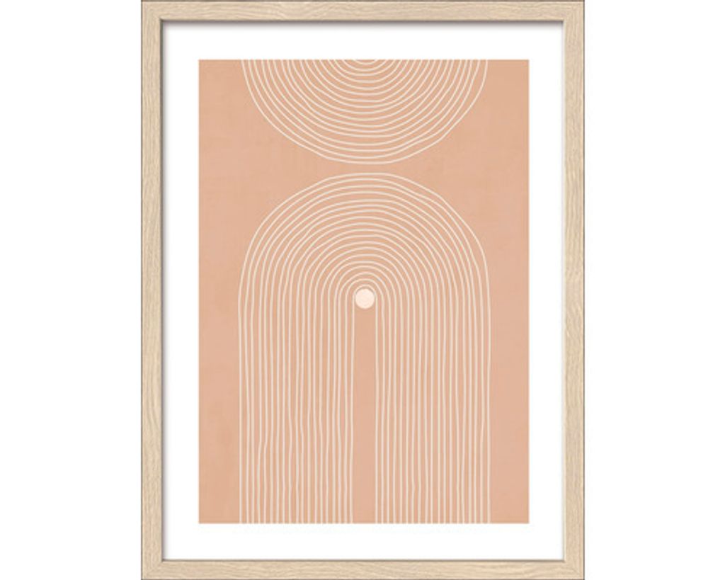 Gerahmtes Bild Shapes Of The Earth XI 33x43 cm Produktbild 