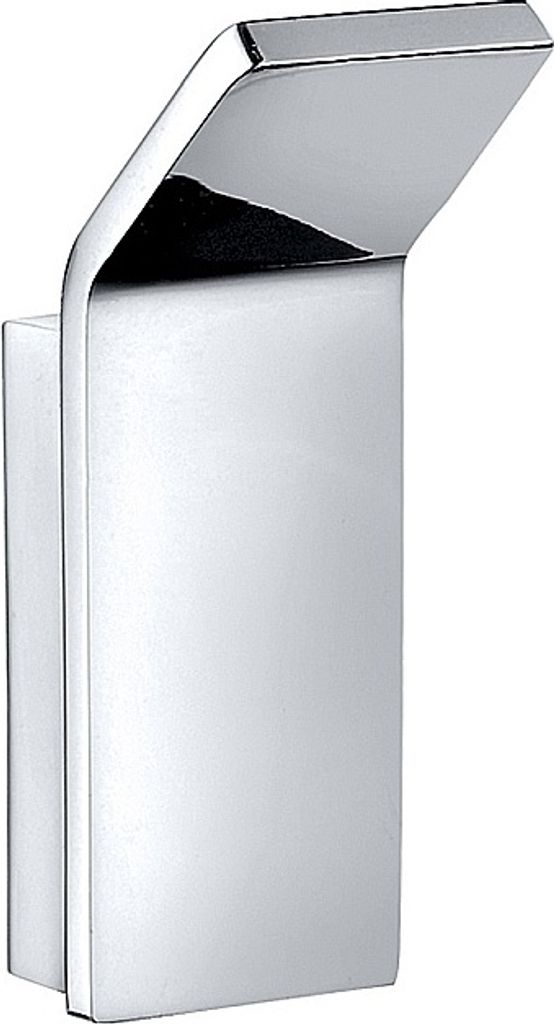 BOLO Kleiderhaken Messing Chrom poliert 25x67x32 mm für Bad & Küche >> zum Bohren