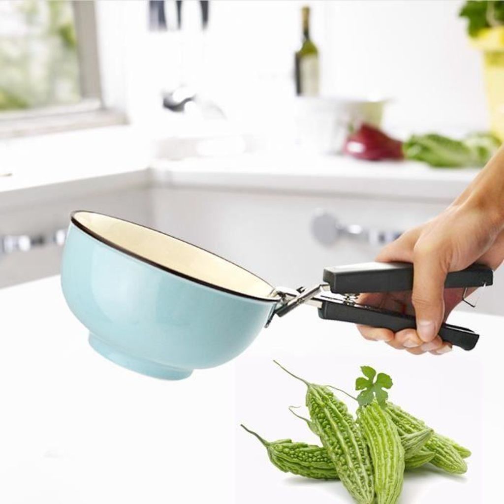 Speisezange, Schüsselzange, Küchenzange, Greifzange, Tellerzange