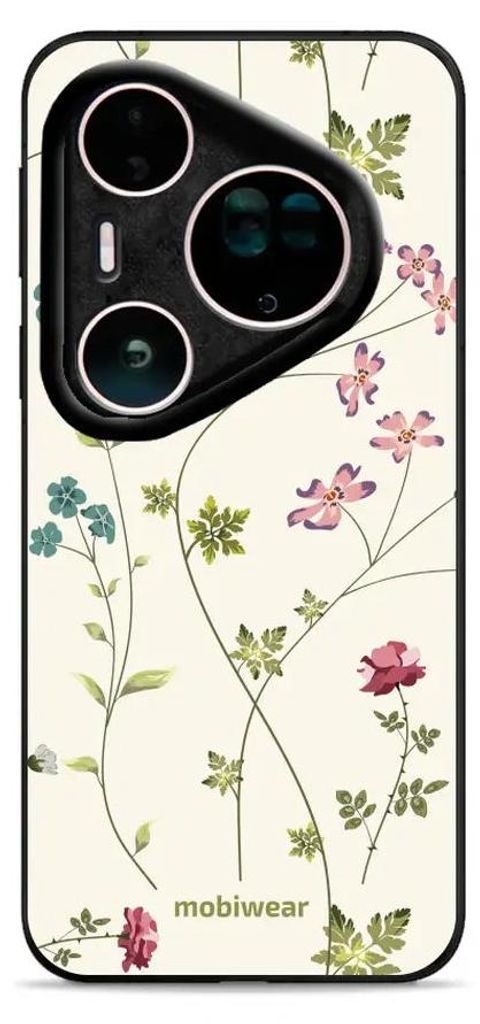 Handyhülle für Huawei Pura 80 Ultra, Mobiwear Glossy Case, Idyllische Blüte