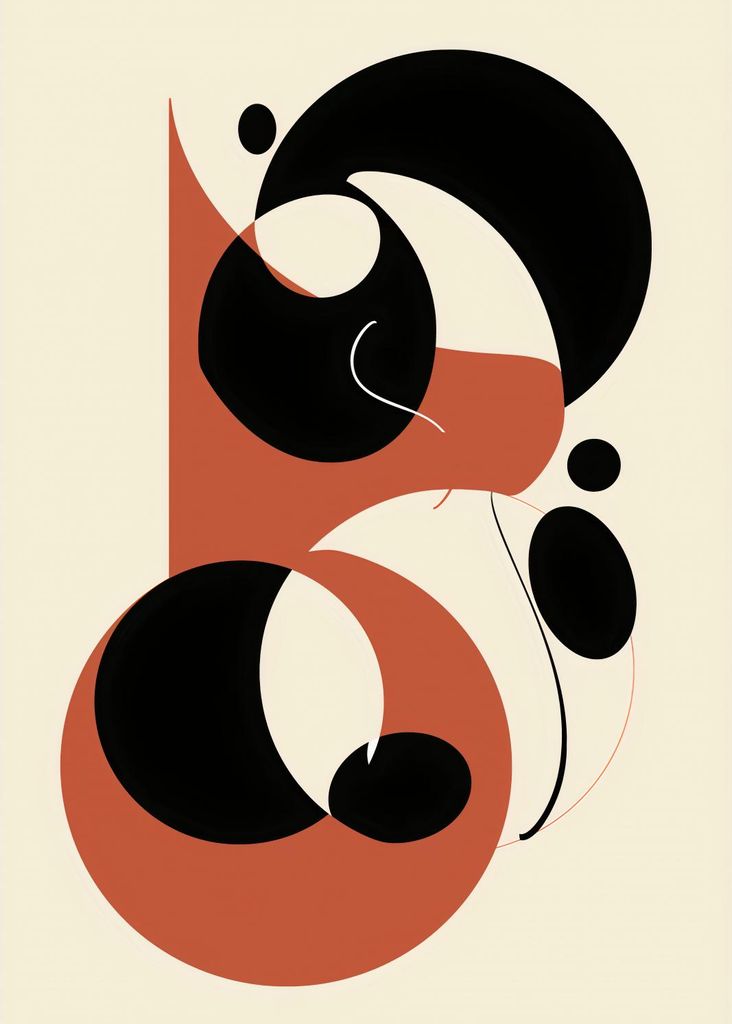 Plakat 25x35cm Harmonie der Auswahl