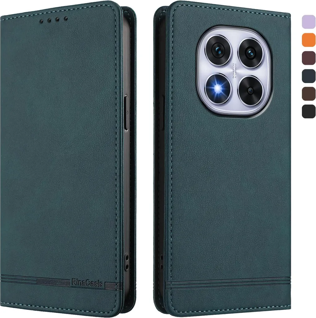 Custodia Protettiva Redmi Note 14 Pro 5G e Poco X7 Flip Verde