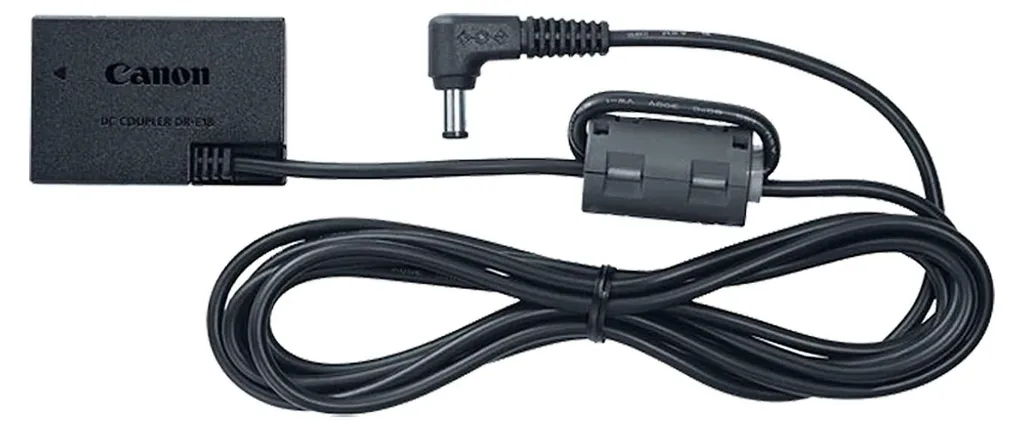 Adattatore Canon DR-E18 Originale - Batteria Finta per EOS 750D 760D
