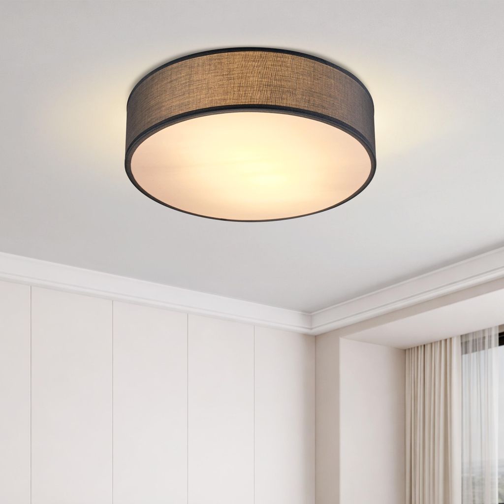 MONZANA® Plafonnier moderne 40W rond 30 cm 1 flamme E27 Image du produit 