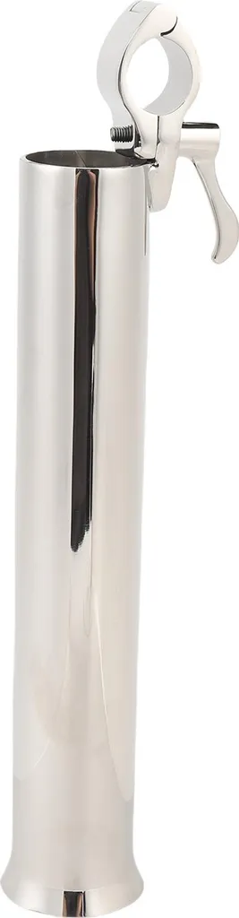 Support de canne à pêche inox 316 stable pour garde-corps bateau 22mm - 4