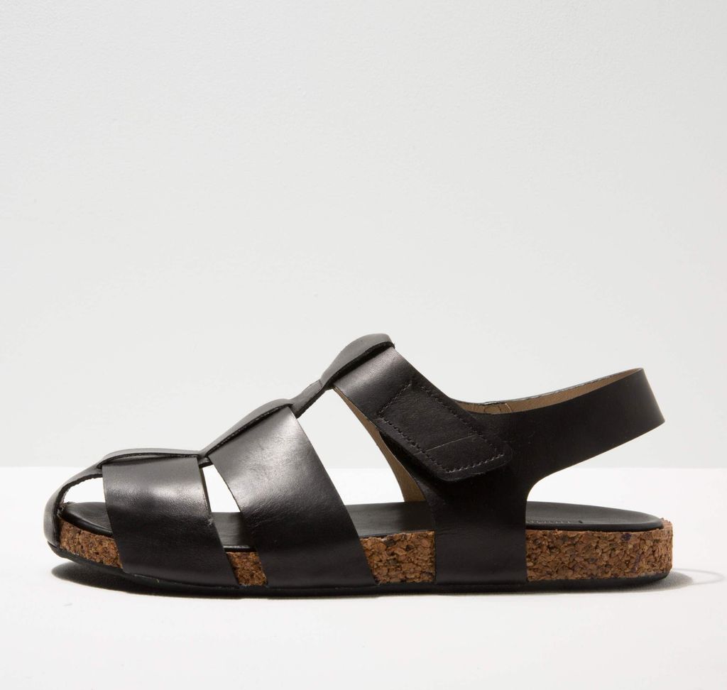 Neosens Sandalen Herren S3191 RESTORED SKIN EBONY /RONDO Farbe Schwarz