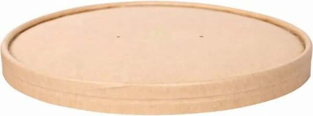 Coperchi 185mm Kraft+PLA NATUREStar 416118 - Packaging Bio
