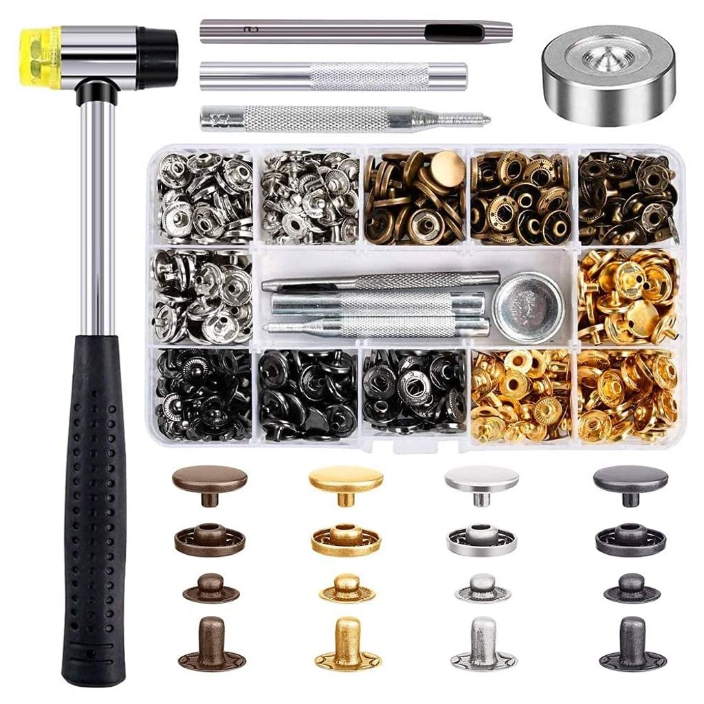 120 Stk. Druckknopf-Set, schnelleres Verschließen, Produktbild 