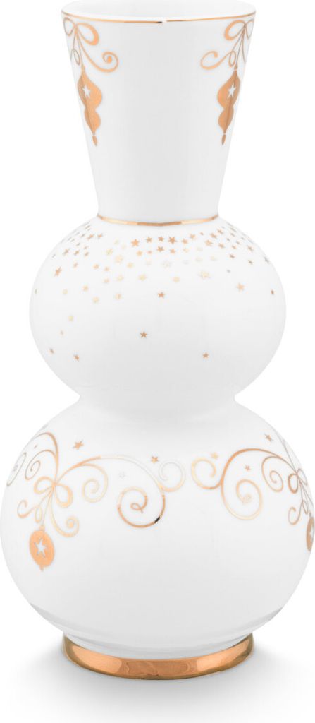 PIP STUDIO Royal Winter White Vase rund 15cm