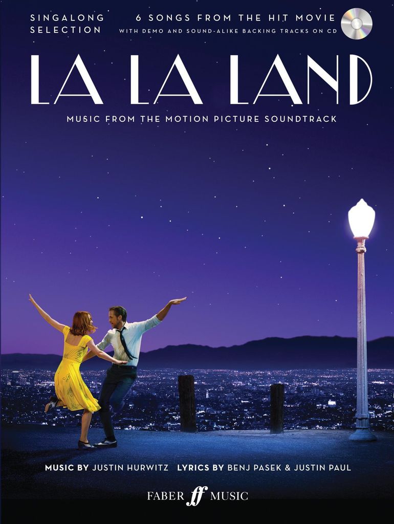 La La Land Singalong Selection, für Gesang, Klavier, m. Audio-CD