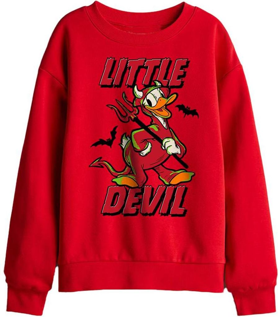 Disney - "Little Devil" Sweatshirt für Kinder TV30081 (116) (Rot)