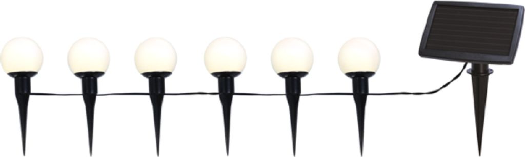 Best Season Catena luminosa solare a LED "BallsCombo" 6 Immagine del prodotto 