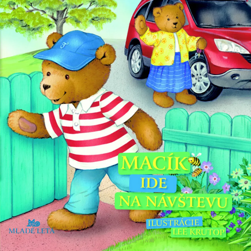 Livre de Contes Enfant Macík ide na návštevu - Album Éducatif Illustré
