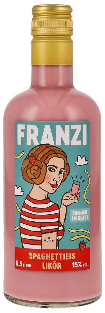 Franzi Spaghettieis Likör 15% Vol. 0,5l Produktbild 