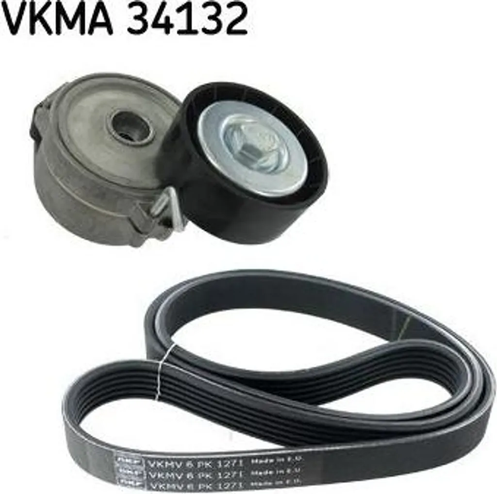 SKF VKMA 34132 Kit de Courroie Trapézoïdale Crantée pour Ford Focus OE