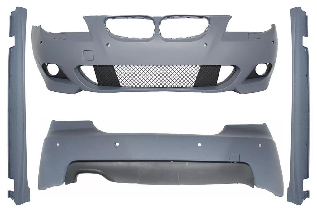 Kit carrozzeria per BMW Serie 5 E60 LCI 07-10, look M-Tech, Immagine del prodotto 