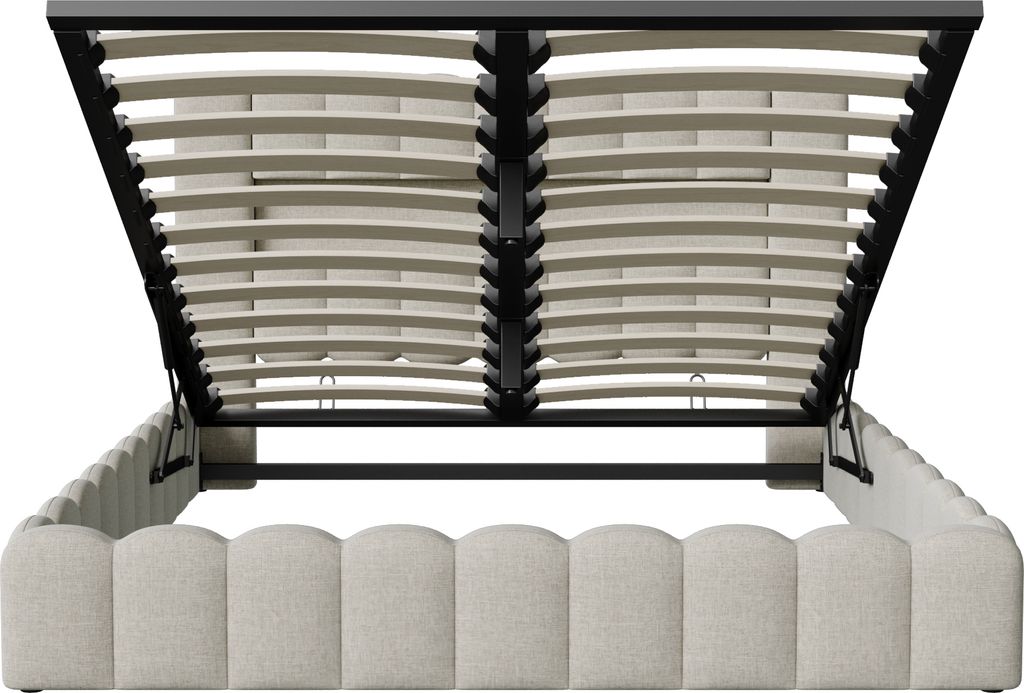 CDGlobal Polsterbett 140x200cm, Boxspringbett mit Produktbild 6