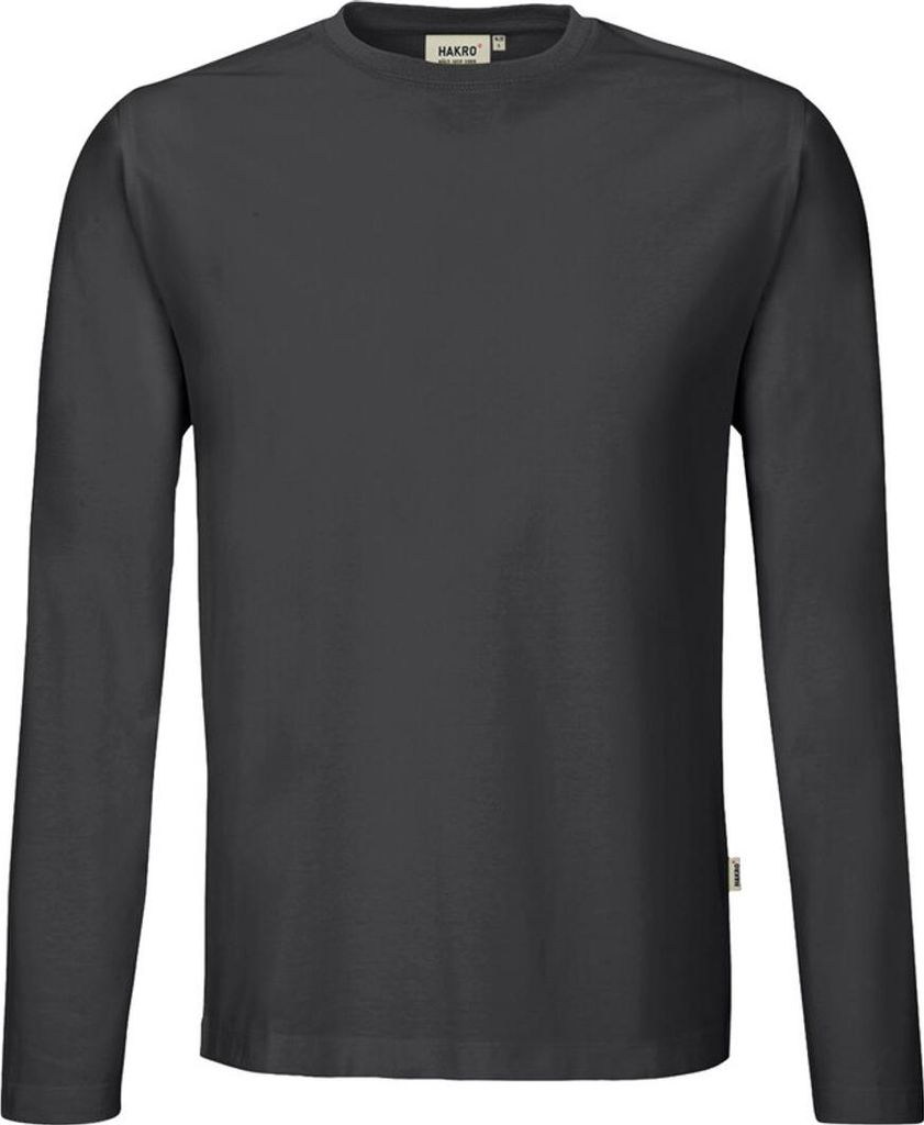 HAKRO Longsleeve Mikralinar 279, karbongrau, 6XL