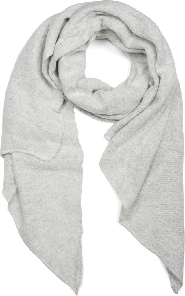 styleBREAKER Damen Schal aus weicher Viskose | einfarbiger Webschal in asymmetrischer Form | große Stola für Herbst und Winter Looks