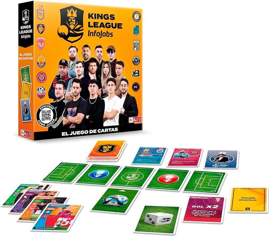 Imc Toys King ́s League Kartenspiel Durchsichtig Durchsichtig One Size