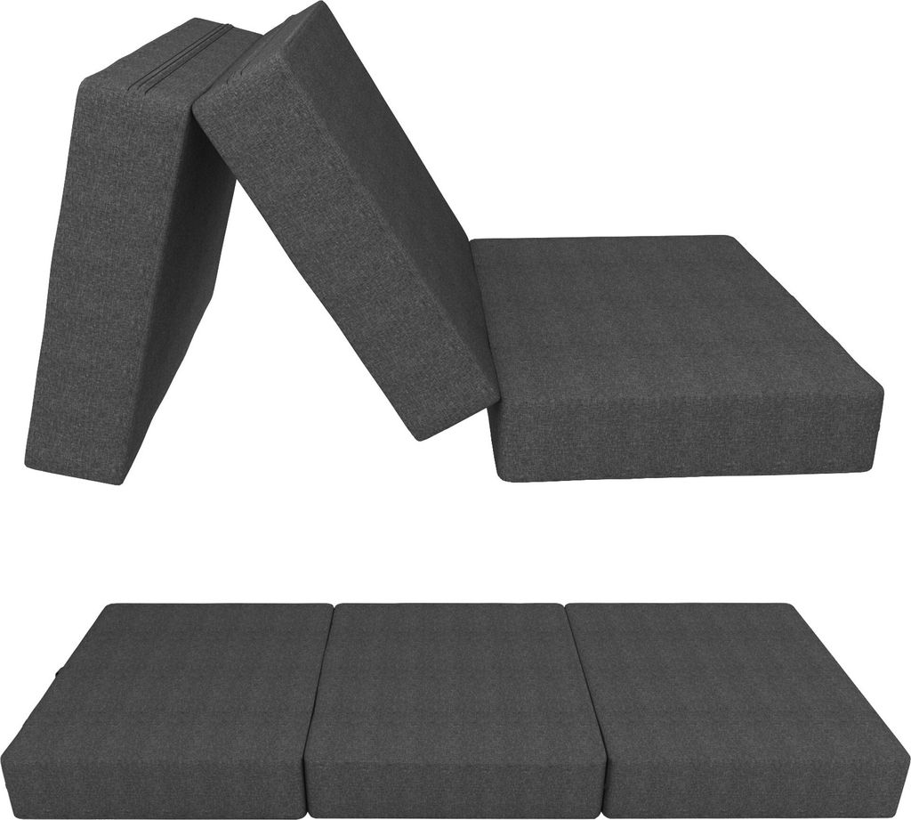 Klappmatratze 100x200 Cm - Praktische Faltmatratze Für Gäste & Camping