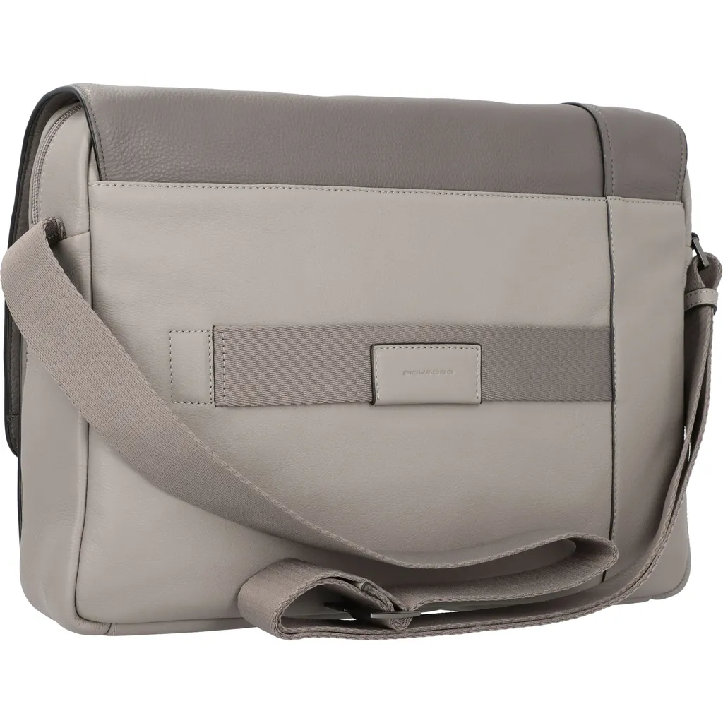 Porte-documents A4 Piquadro CA4639AO Gris en cuir véritable de luxe