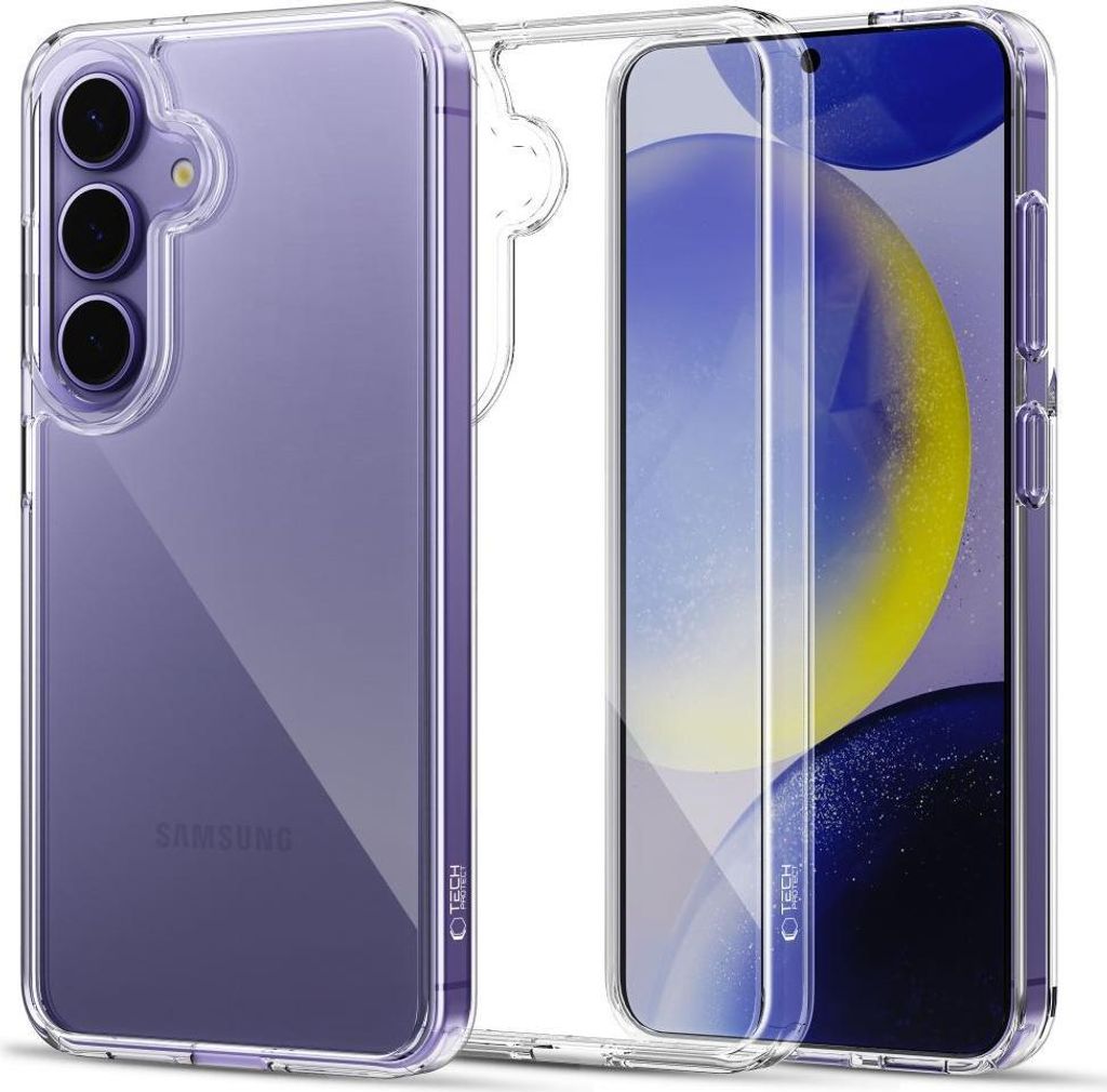 Tech-Protect Flexair Hybrid Case für Samsung Galaxy S25+ - Transparent