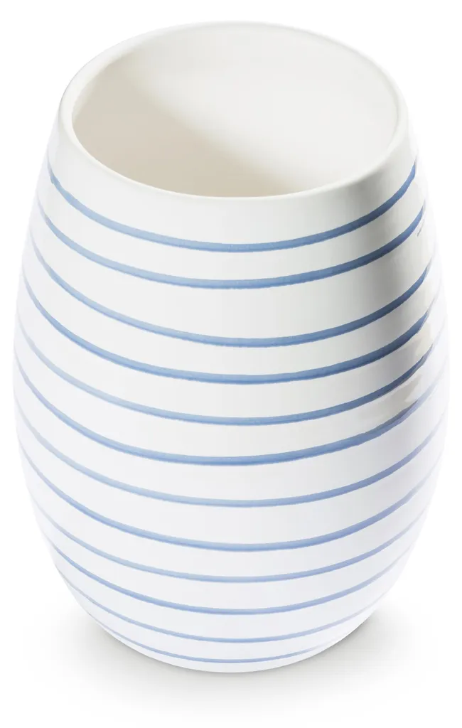 Grand Vase en Céramique Blaugeflammt 21cm - Objet Déco Design Intemporel