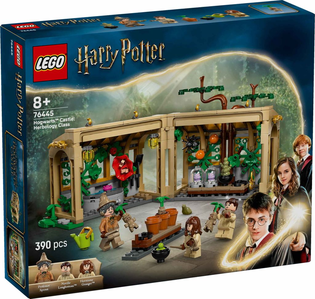 LEGO HARRY POTTER 76445 Hogwarts Castle - Herbology Class Immagine del prodotto 
