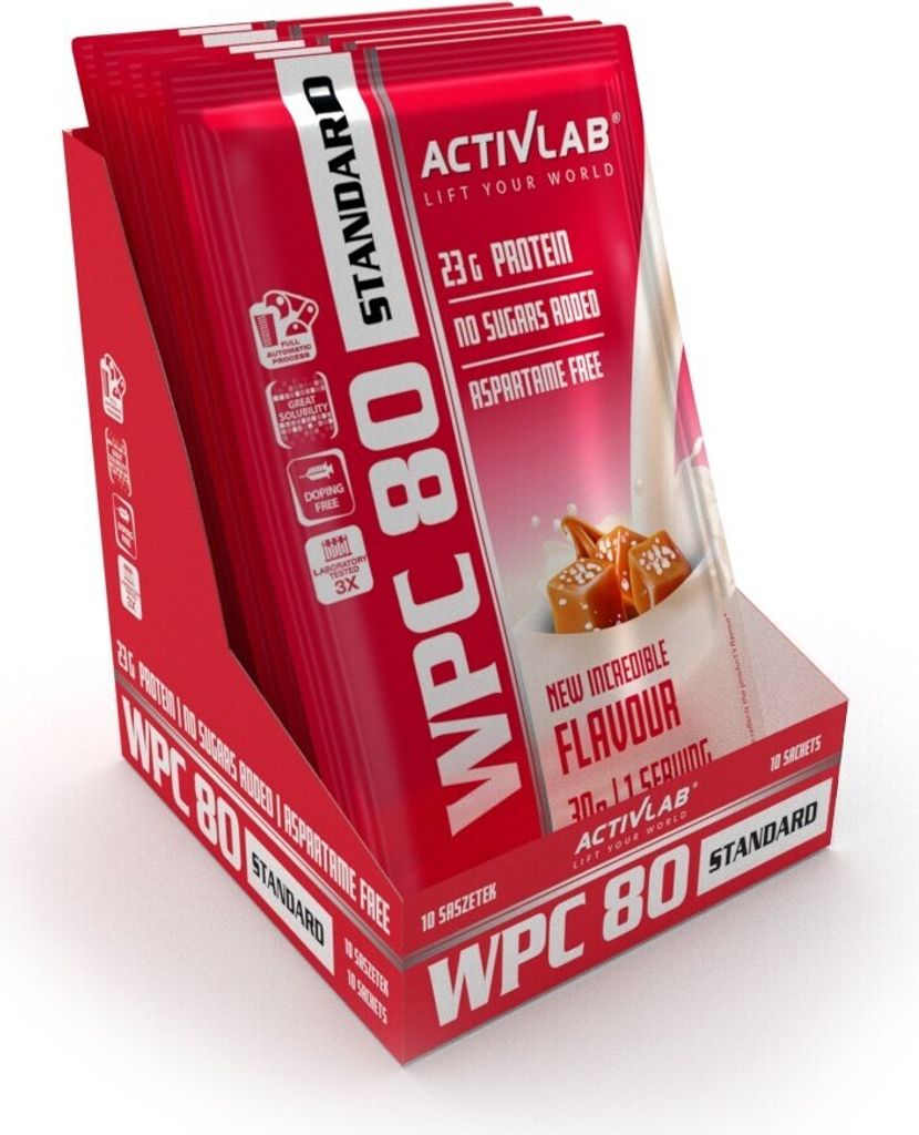 Activlab WPC 80 Standard 10 x 30g, 100 % reines Produktbild 