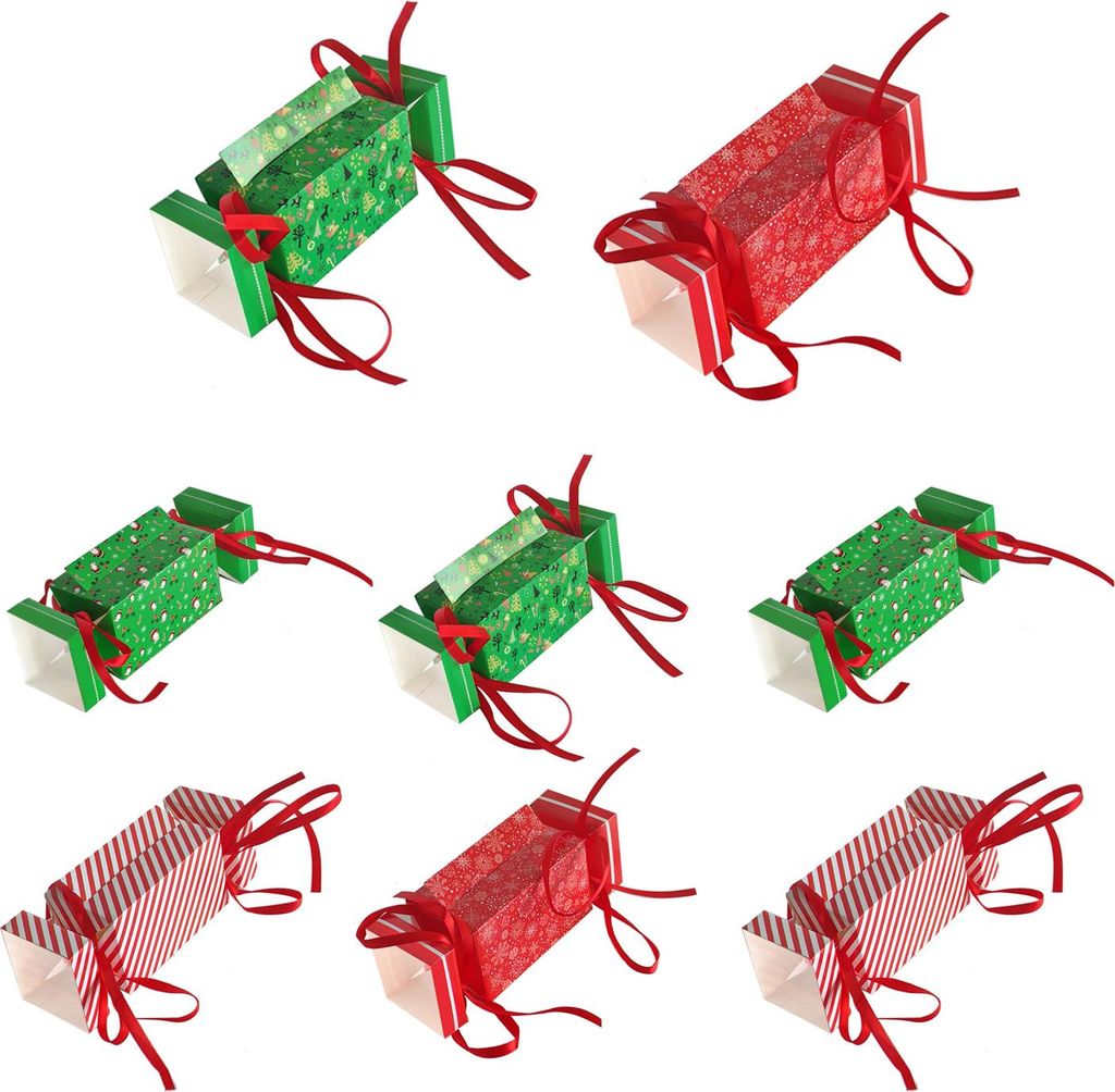 Weihnachts-Spardose mit Süßigkeiten-Motiv für Geldgeschenke, Überraschungs-Geldbeutel zum Herausziehen für Kinder und Jugendliche, lustige Ges...