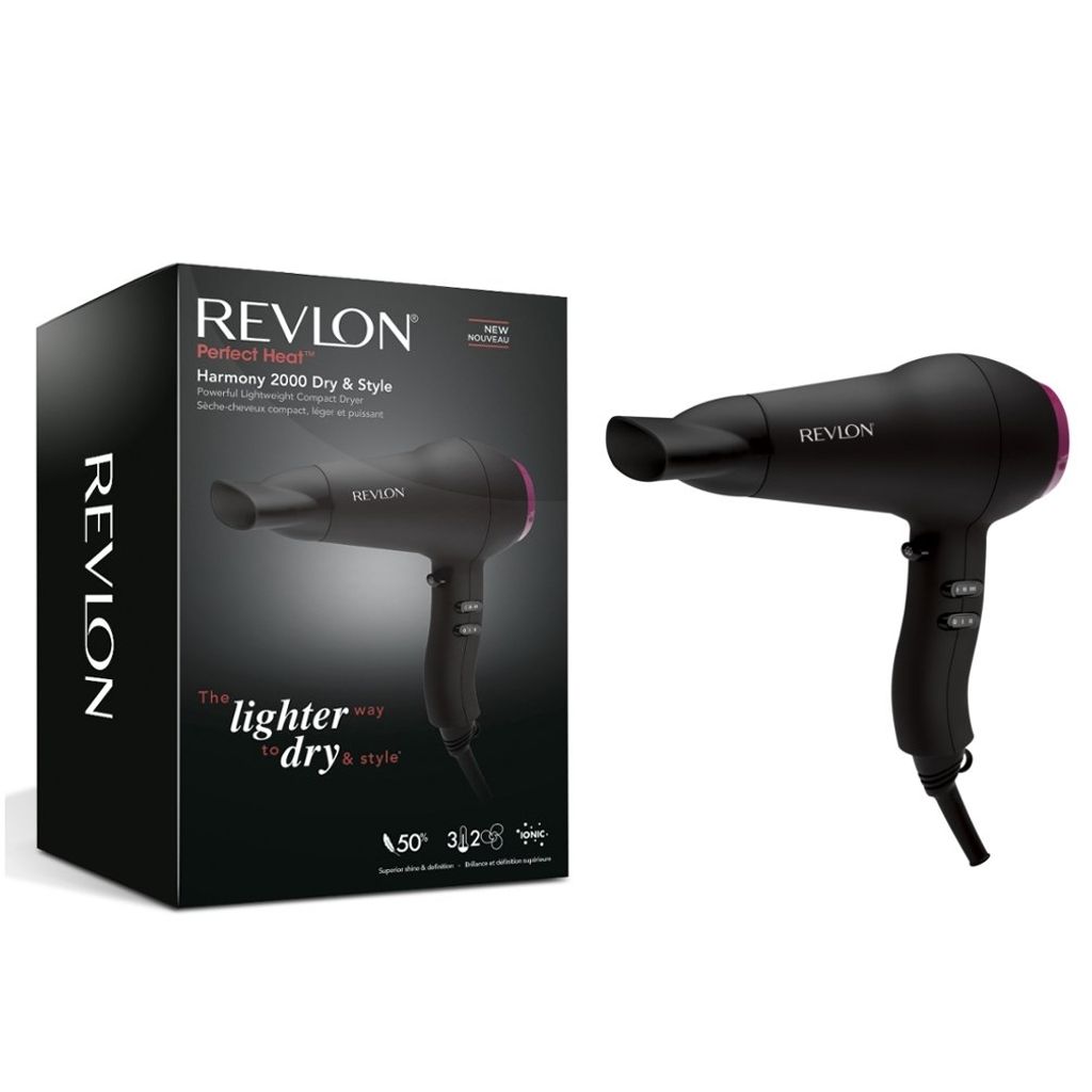 Revlon RVDR5823E1, Čierna, 2000 W, 180 mm, 100 mm, 248 mm, Obrázok produktu 