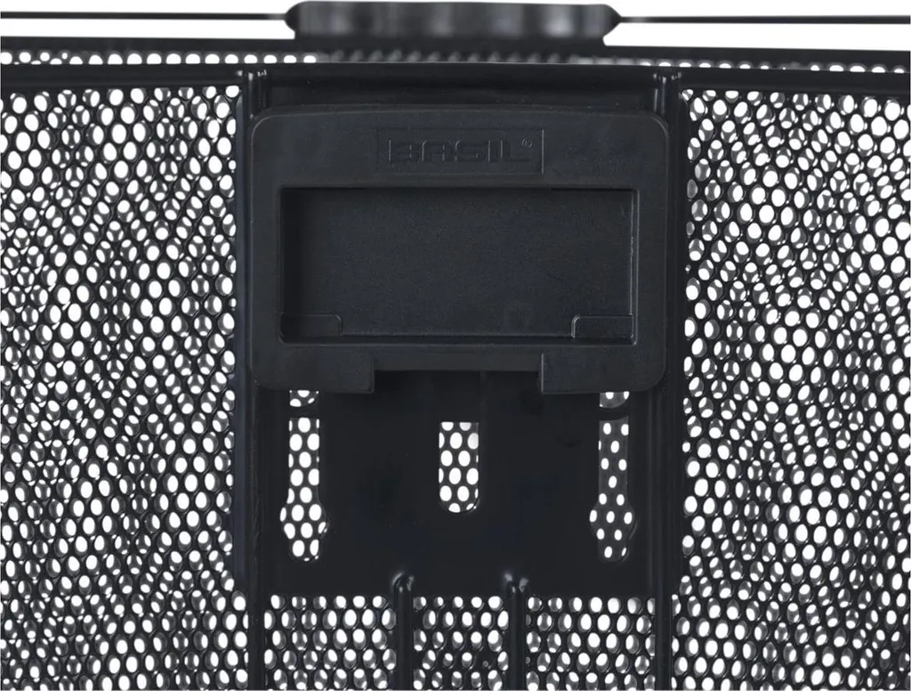 Panier de vélo avant Basil Bilbao Noir avec fixation rapide KlickFix - 10