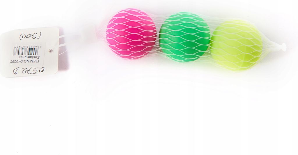 Beachball Bälle 3er Set Ersatzbälle Strandtennis Gummibälle 4cm Spielzeug Strand