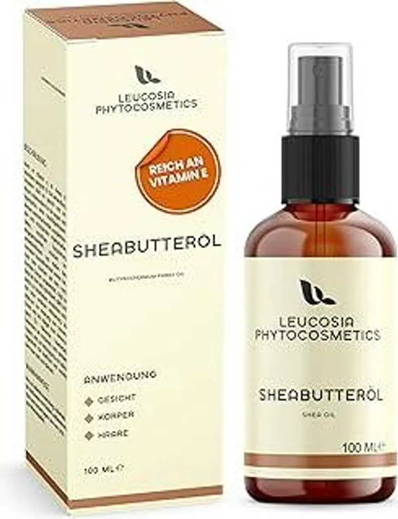 Burro di Karitè Naturale 100ml | Olio Puro Viso e Capelli Idratante
