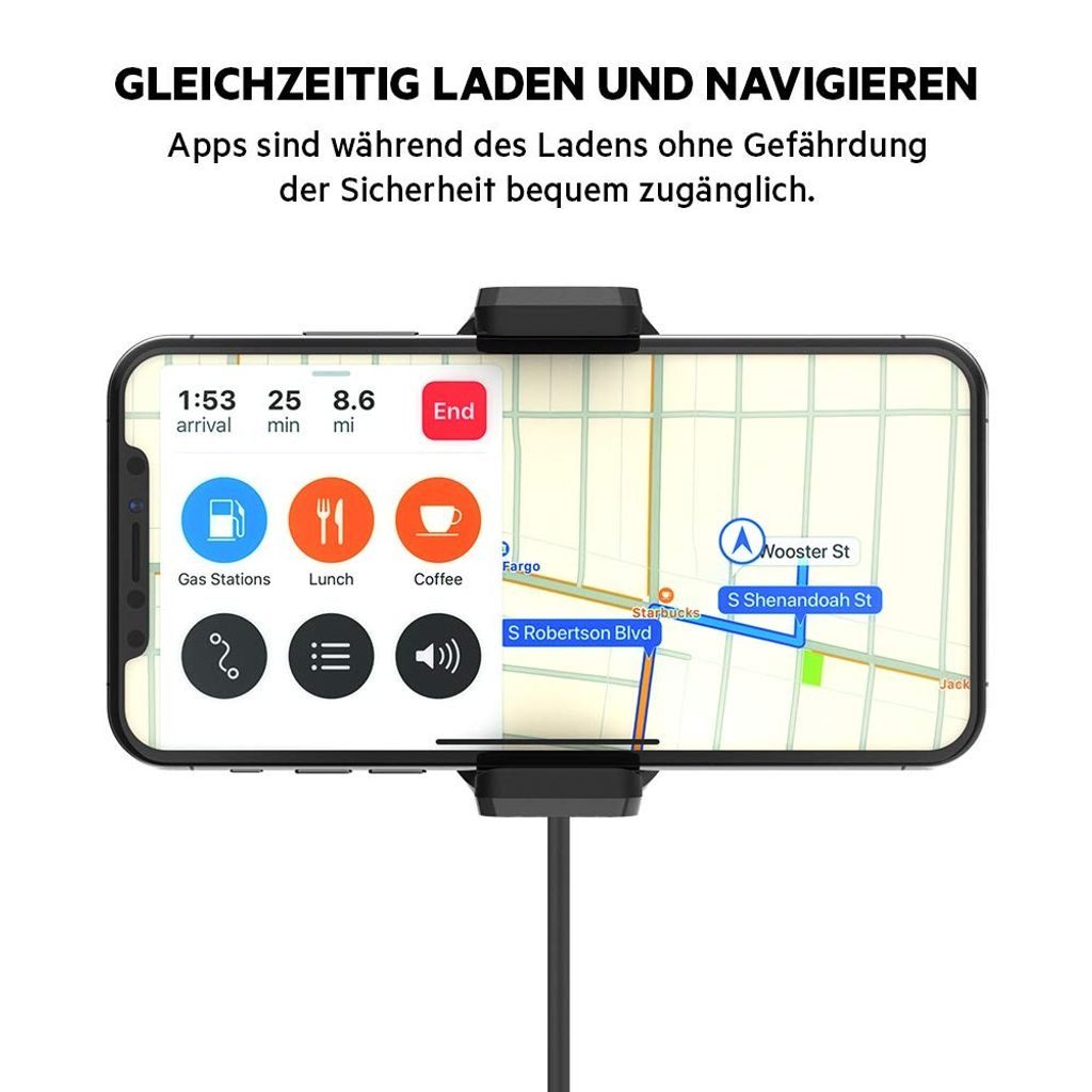 BELKIN BOOSTUP Wireless Charging QI Car mount Produktbild 7