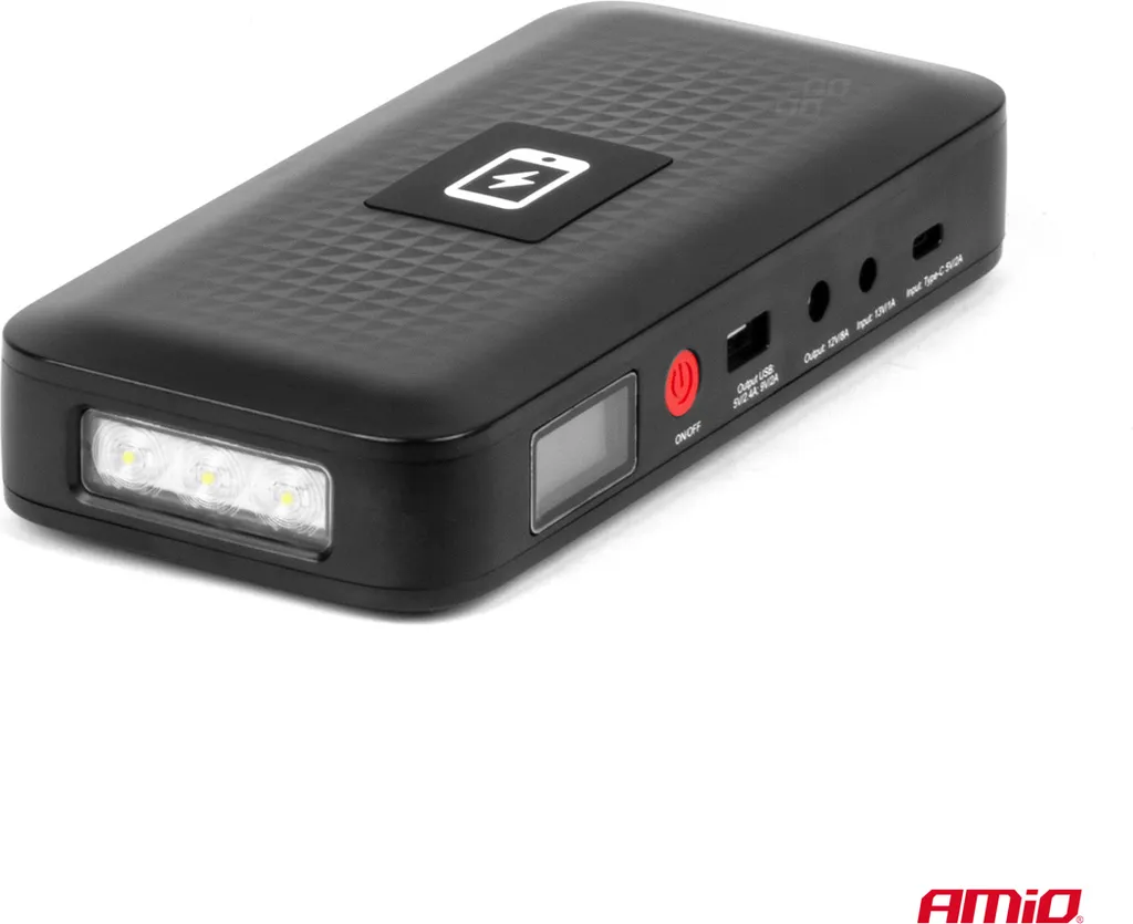 Starter Batteria Auto 12V POWERFUL START + Custodia Rigida Protettiva - 3