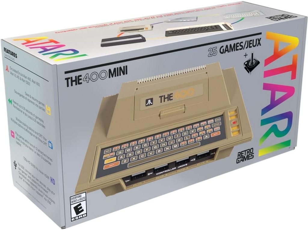 Atari 400 Mini, Atari, color beige, , naranja, 256 MB, Imagen del producto 