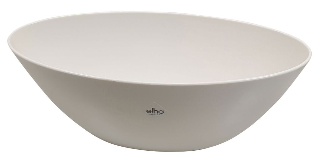 Elho Brussels Kräutertopf Duo Large, Durchmesser 30 Cm, Mit Erhöhtem Boden, Farbe Limegreen