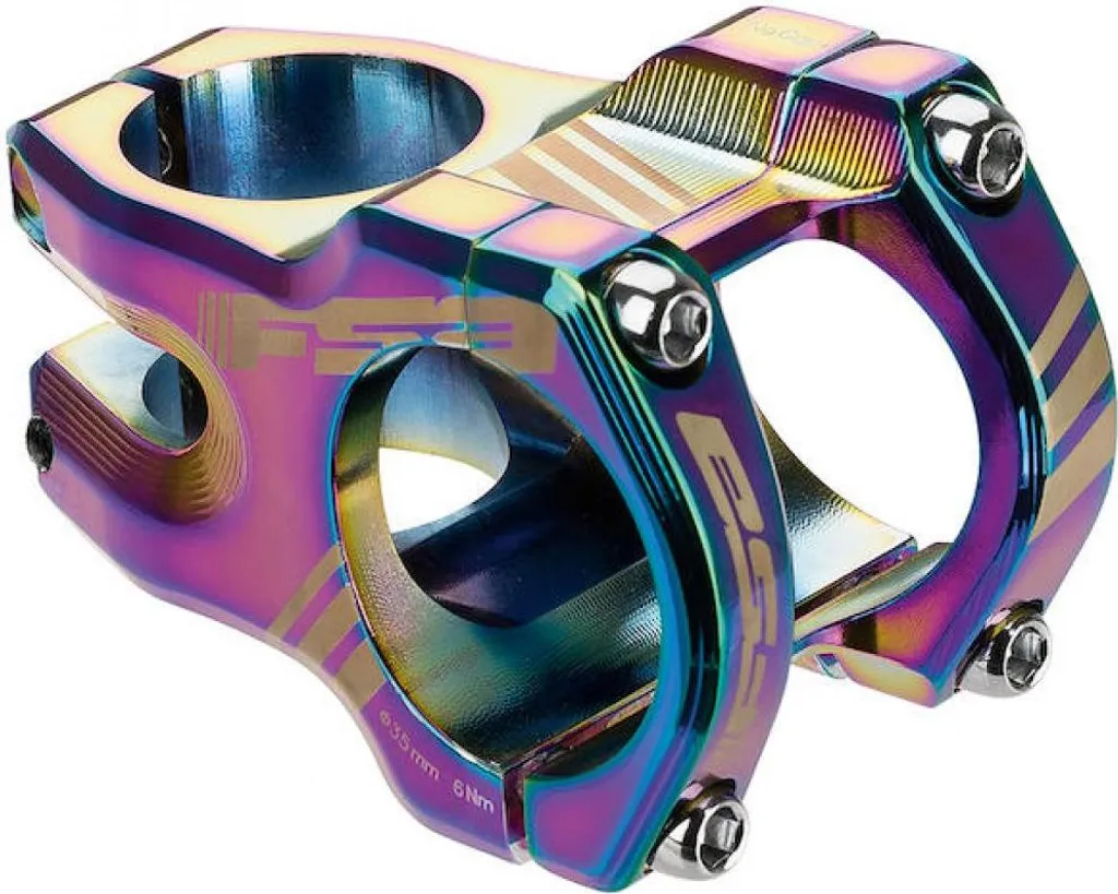 Potence FSA Team Ltd 50mm rigide et légère finition multicolore