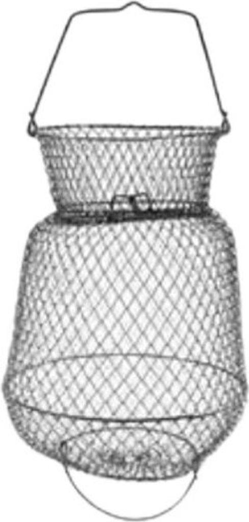 Lineaeffe Vernic Fish Setzkescher Schwarz 35 x 27 cm Schwarz 35 x 27 cm