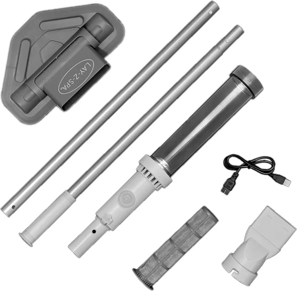 Aspirateur piscine sans fil Bestway 60327 : fini le sable au fond du bassin