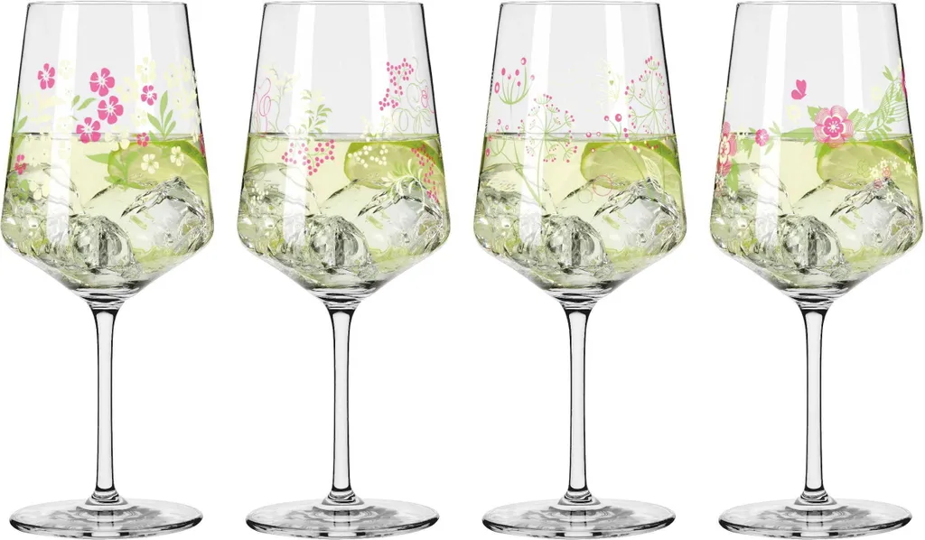 Ritzenhoff Summer Dew Hugo Set 4 Bicchieri Aperitivo - Offerta Esclusiva