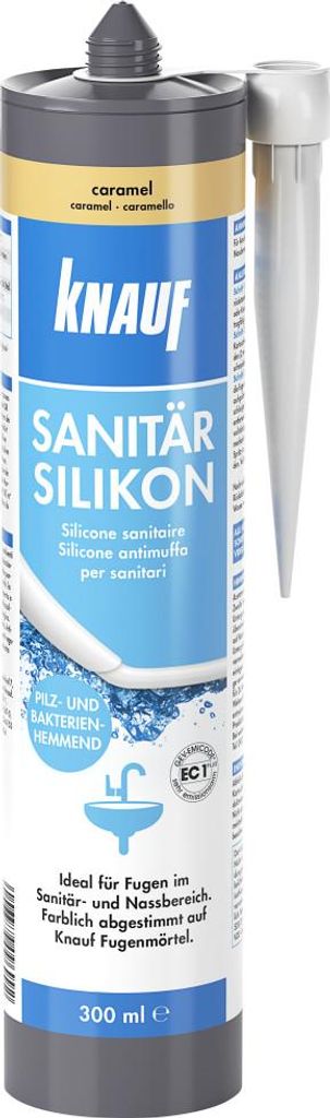 Knauf Sanitär Silikon caramel 300 ml Produktbild 