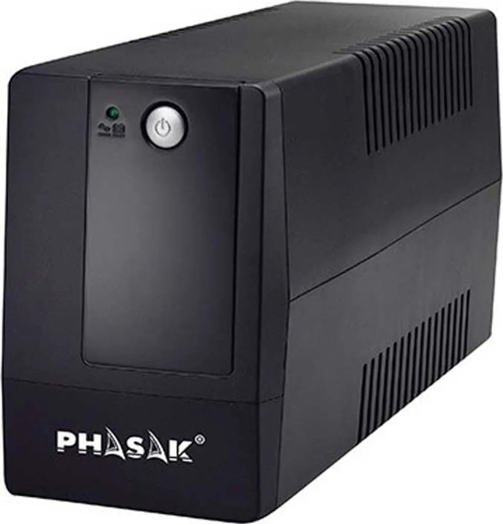 Onduleur Anti-Coupure Phasak 800 VA - Évitez la perte de vos données PC