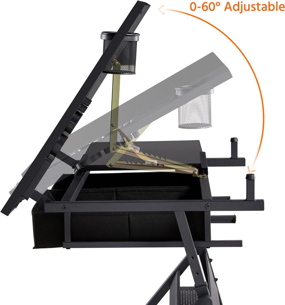 Yaheetech Zeichentisch Architektentisch Schreibtisch Produktbild 6