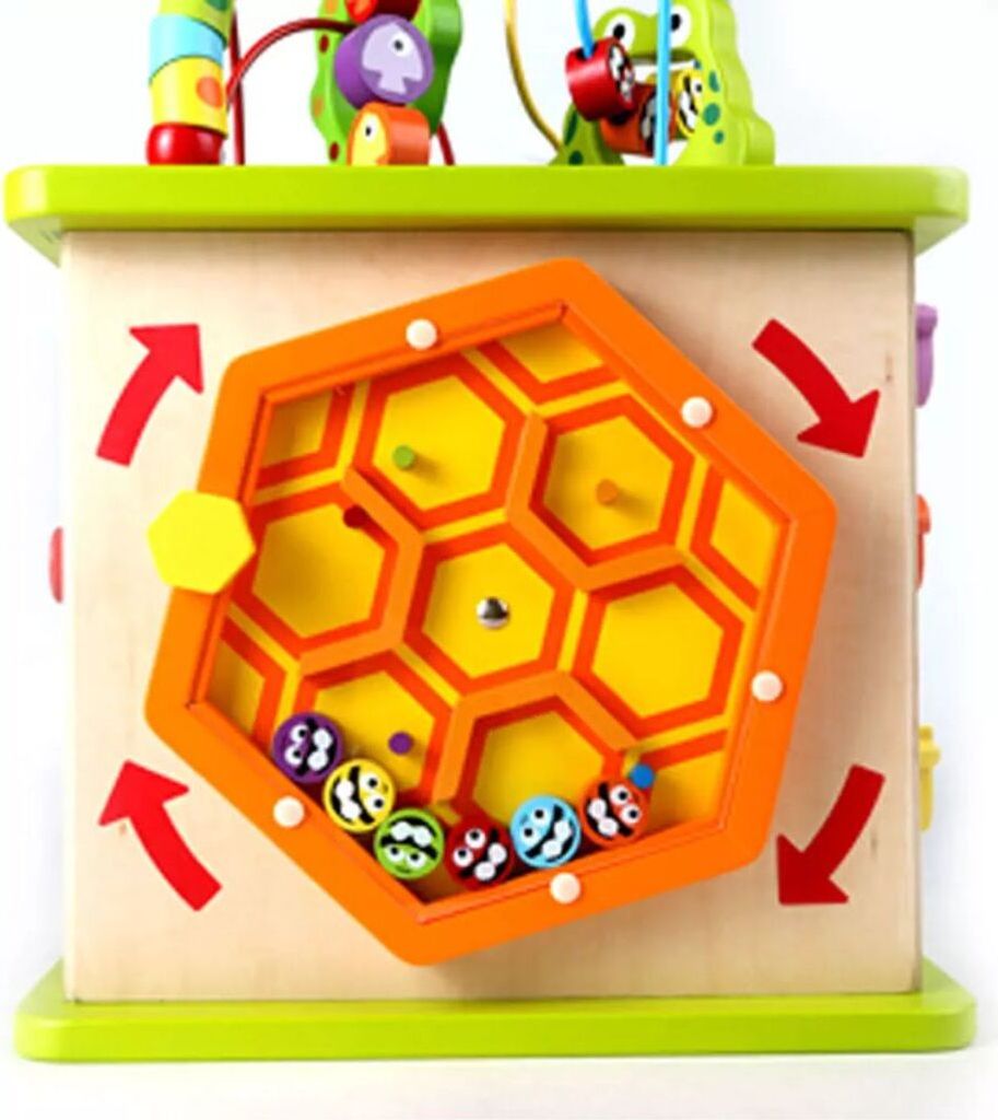 Hape Totally Amazing Motorikwürfel Kleine Tierchen, E1810 Produktbild 44