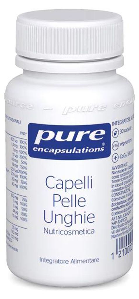Pure Encapsulations - Capelli Pelle Unghie 30 Capsule Immagine del prodotto 