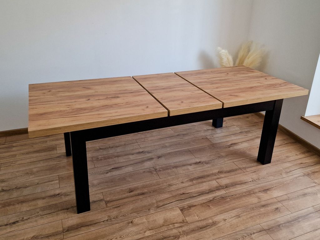 Veľký rozkladací stôl Leonardo 100x200, rozšíriteľný na Obrázok produktu 6