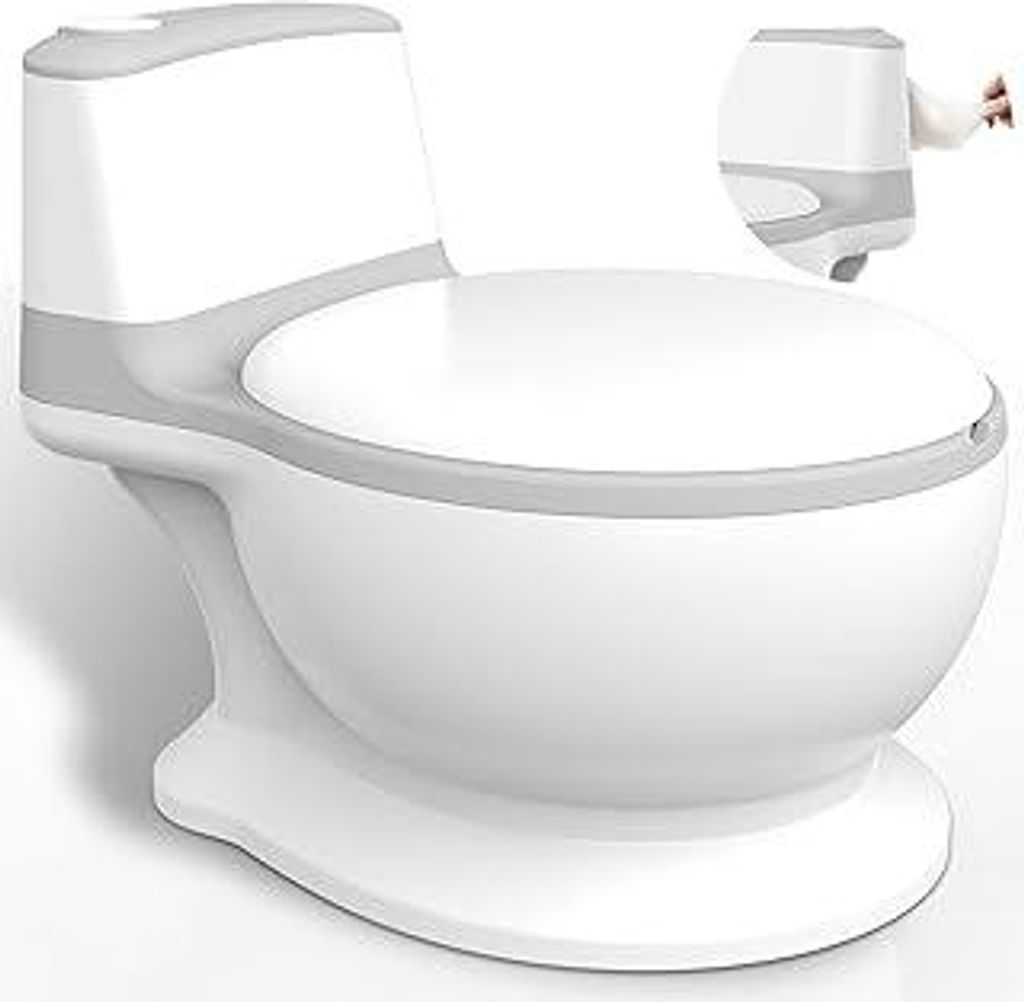 Töpfchen für Kinder Kindertoilette Toilette Kinder mit Papiertücher-Design Für Abhaltetöpfchen Baby Töpfchentraining Potty Training Toilet f...